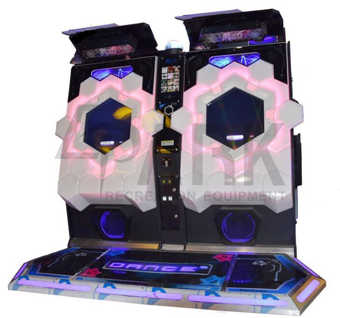 Arcade Dance Cube 2 Player Competition Commercial Machine