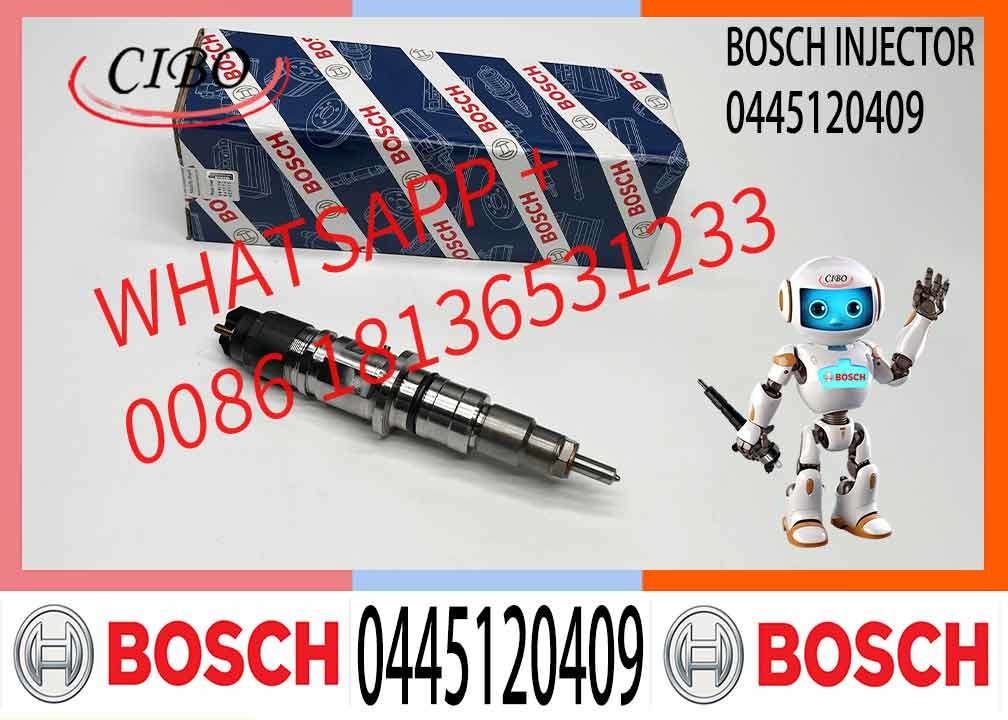 High Quality Diesel Nozzle Assembly Pump Injector 0445 120 409 0445120409 0445 120 409 For Common Rail System Nozzle