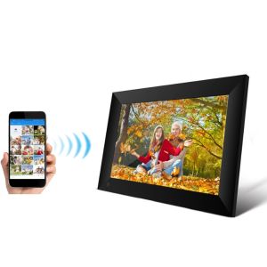 10.1" inch WIFI network cloud frame digital photo video frame with touchscreen