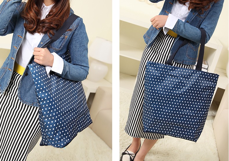 Eco Friendly Reusable Canvas Shopper Bag Women Tote For Cotton Grocery Zipper Hand