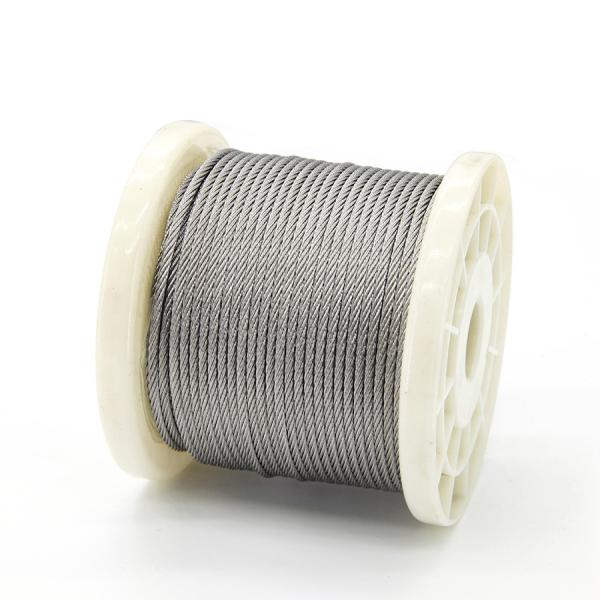 Premium 7×7 Stainless Steel Wire Rope 0.5mm-1mm Ideal for Rigging Lifting and
