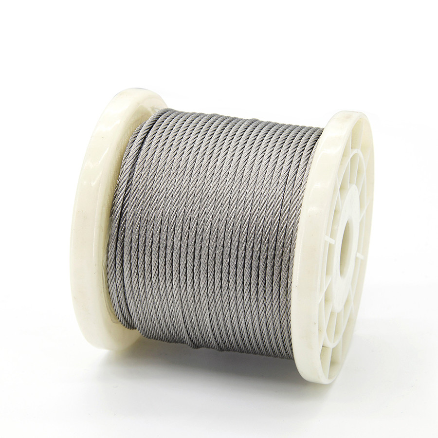 7*7 4mm Ss 304 Wire Rope 7x7 Stainless Steel Wire Rope