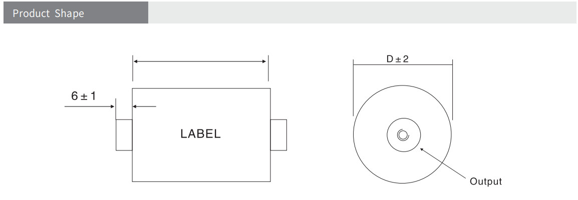 10% 800VDC 40UF Resonant Capacitor For UPS