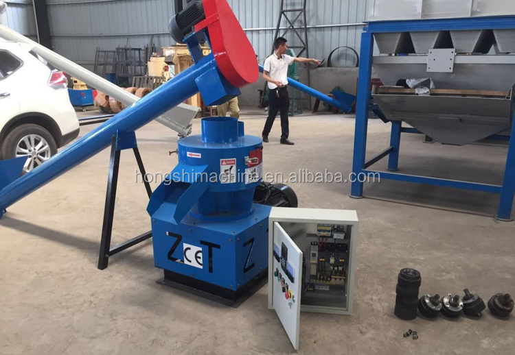 Industrial Biomass Pellet Machine Mill Wood Granulator Machine