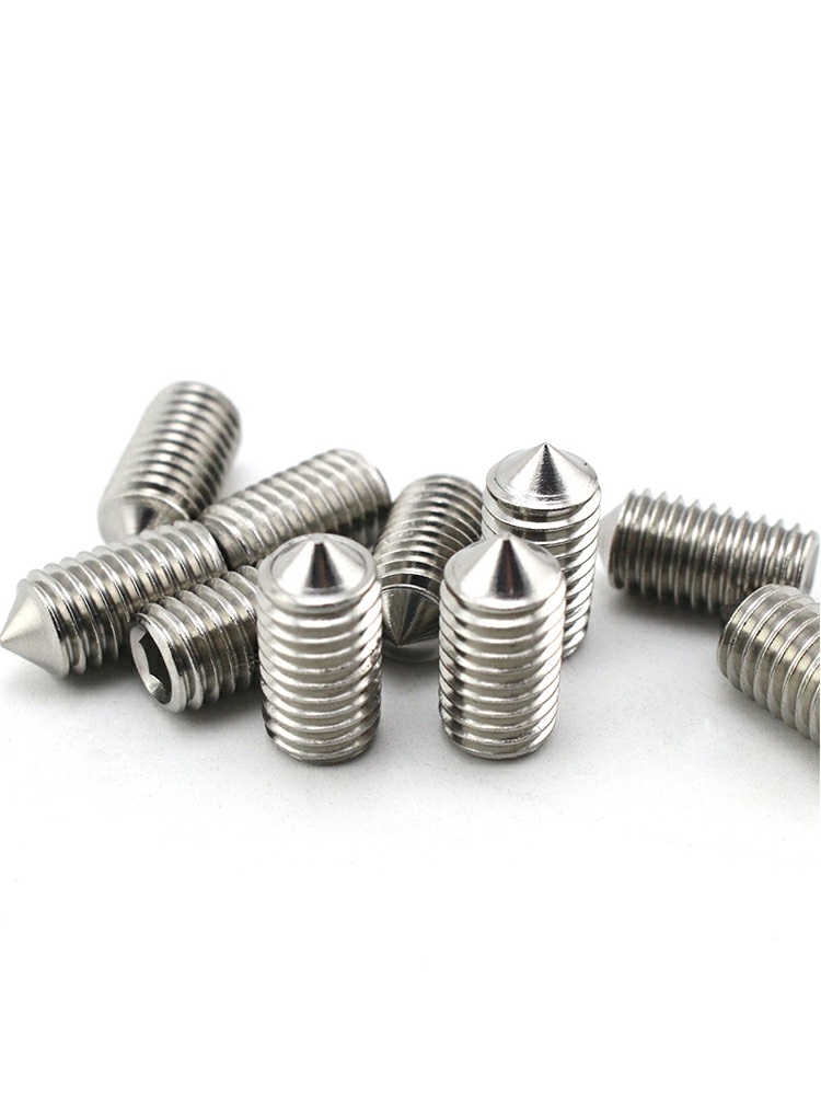 3mm-50mm Black Oxide Flat End Hexagon Socket Set Screw DIN 913/DIN 914/DIN 915/DIN 916