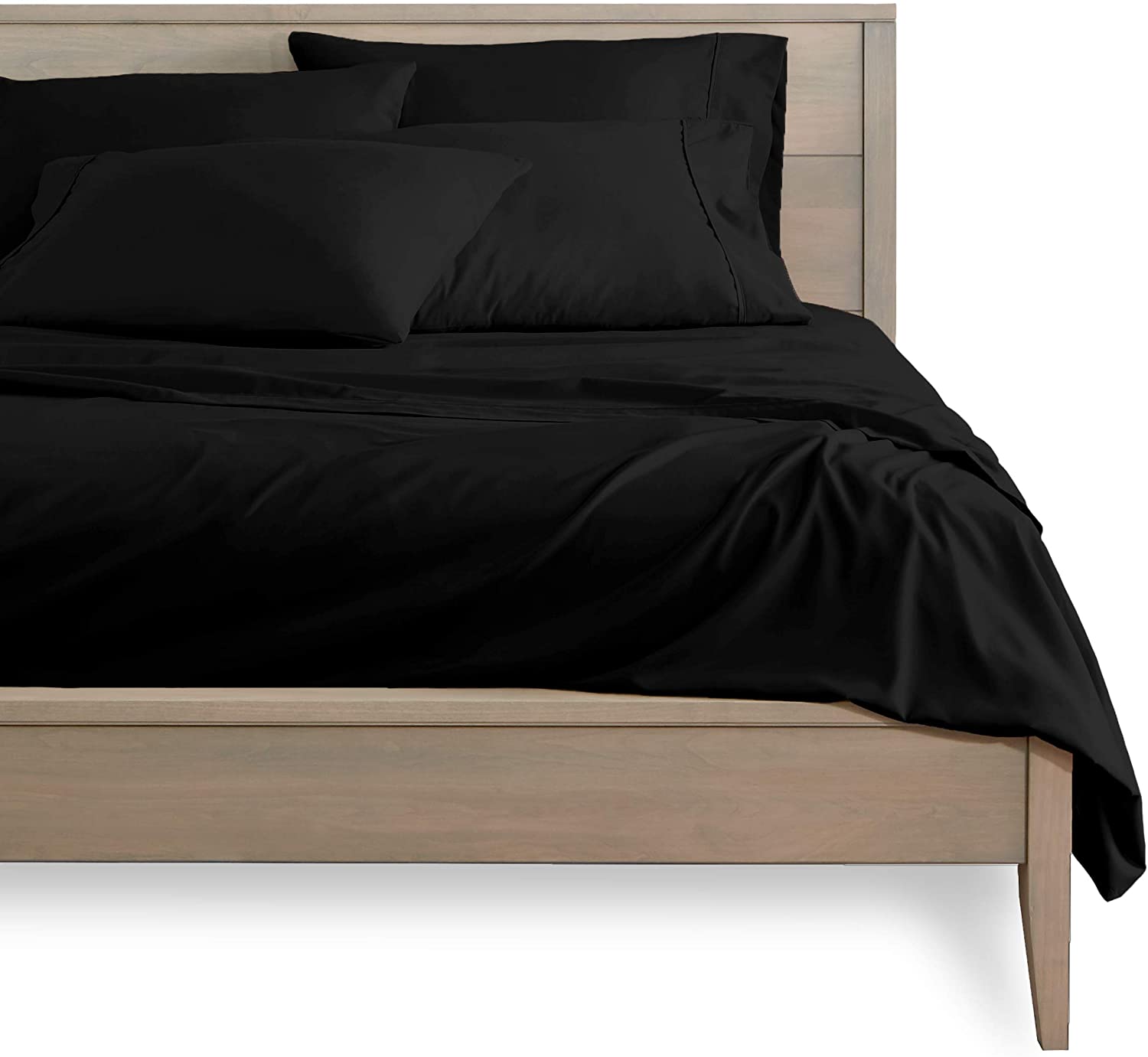 Super Soft Microfiber 1800 Thread Count Bed Sheet Set 6pcs European and American Style
