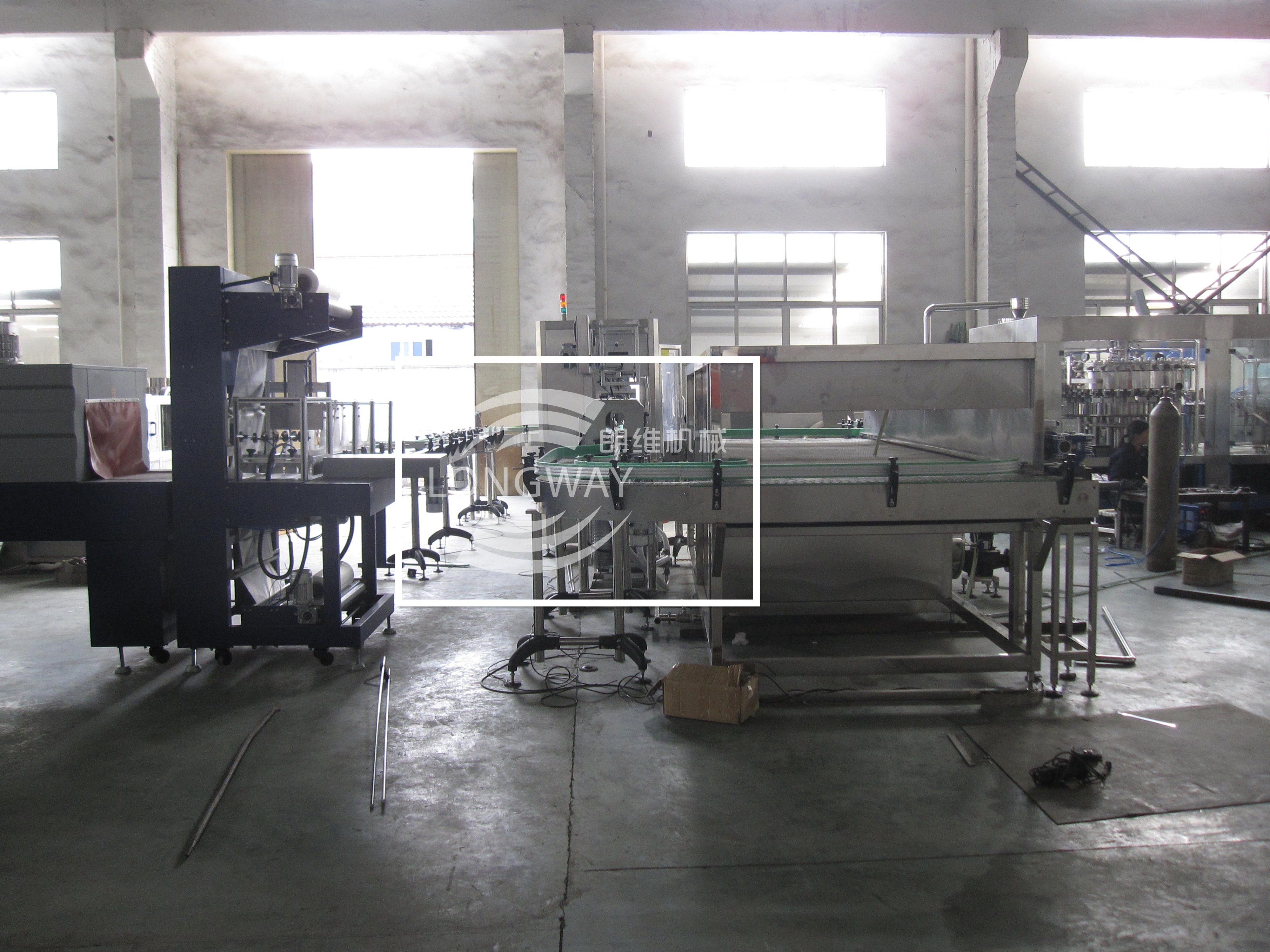 High Speed Automatic 3 In 1 Aerated Beverage/Soft Drink Production Line
