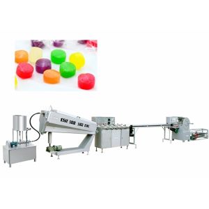 China Easy Operation Hard Candy Depositing Line / Rock Candy Making Machine on sale