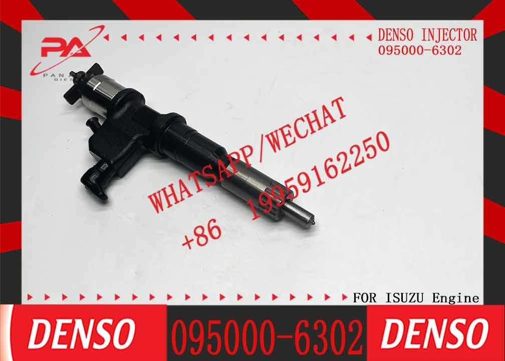 Original Common Rail Fuel Injector 095000-6301 1-15300436-1 for HI-ON 6WF1 6UZ1 engine 095000-6302 1-15300436-2