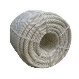 Custom 3ply Twisted Polyester Fabric Marine Mooring Rope for Multipurpose Applications