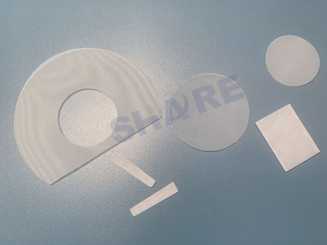 nylon mesh in custom shape