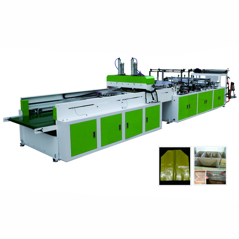 Computer-Controlled Square Bottom Bag Making Machine for Medical Use#Square Bottom Plastic Bag Making Machine 380V 220V