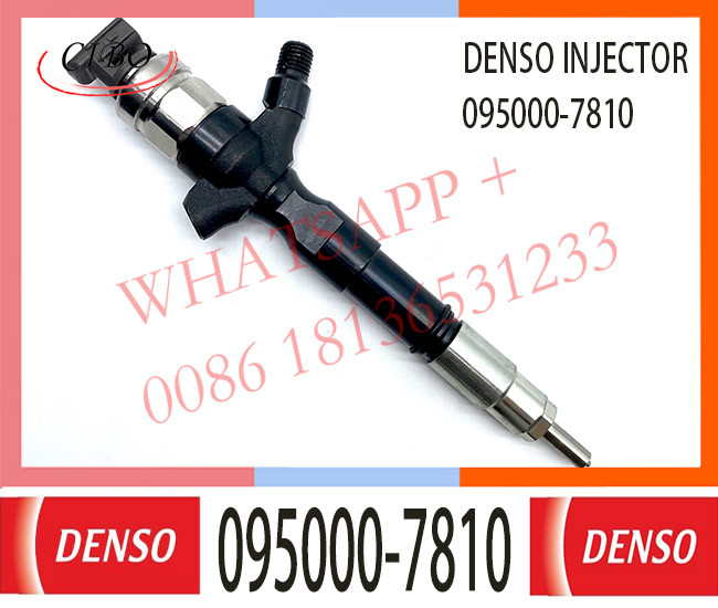 095000-7810 New Genuine Common Rail Diesel Engine Fuel Injector For Toyota 23670-30290 095000-7820