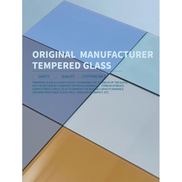 Flat Polished Customization BIPV Solar Panel Glass Facade for Building Customization