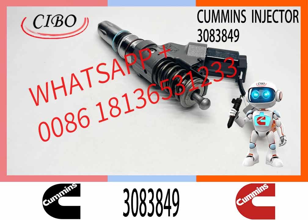 CUMMINS M11 Excavator Parts diesel Engine Parts 3083849 CUMMINS Fuel Injector Assy CUMMINS ISM QSM M11 Engine