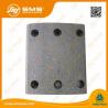 Buy cheap WG9100440027A Brake Lining Front Sinotruk Howo Truck Chassis Spare Parts from wholesalers