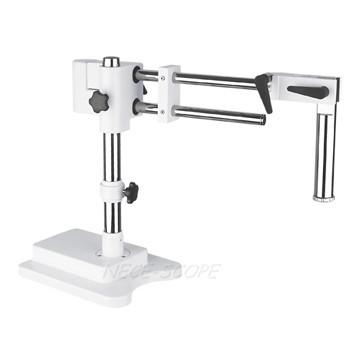 Double Arm Microscope Accessories , Flexible Stereo Boom Microscope Stand NC