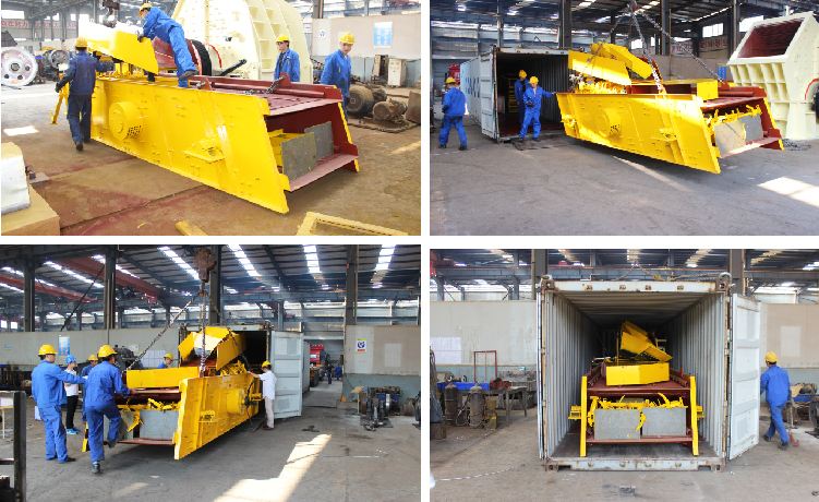 220/380V Voltage GUOTE Vibrating Mesh Screen for Mining Building in Viet Nam
