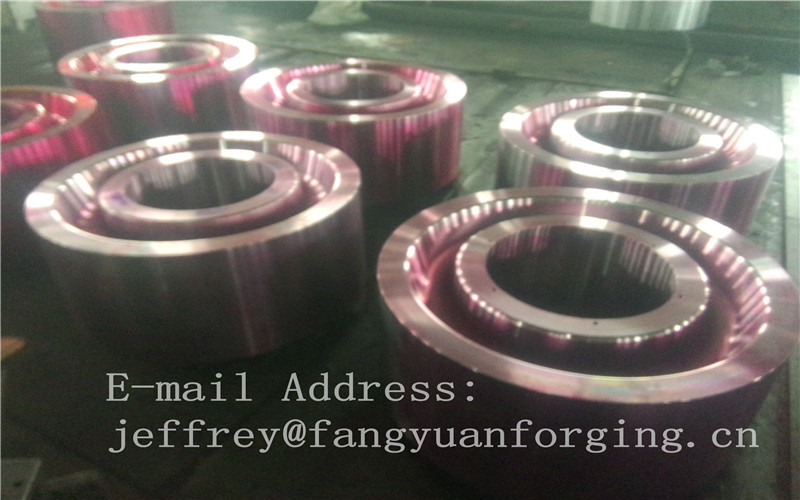 OEM SCM440 Forged Alloy Steel Blanks Quenching Tempering treated