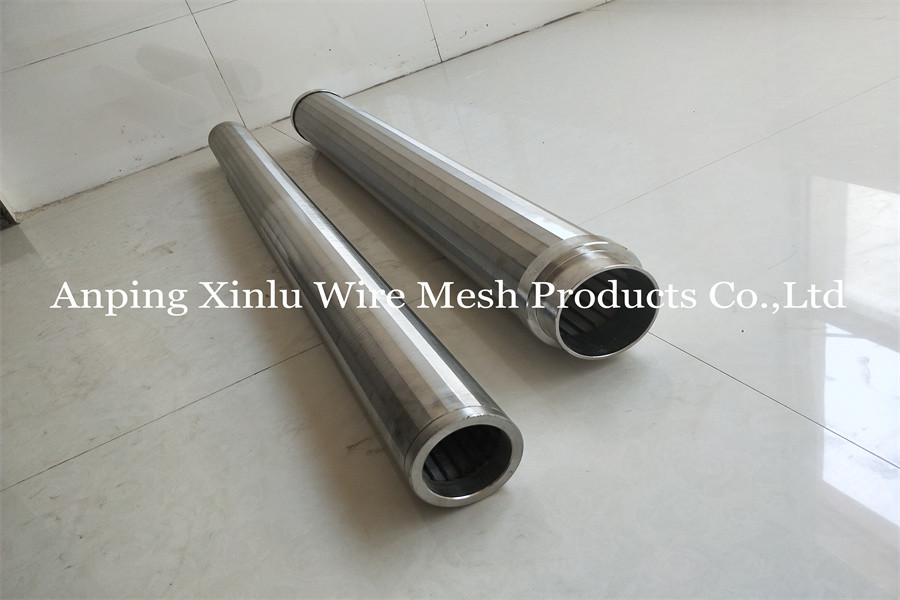 Point Welding Spiral Continuous Slot Wedge Wire Well Screen Tube for Groundwater/oil Pump