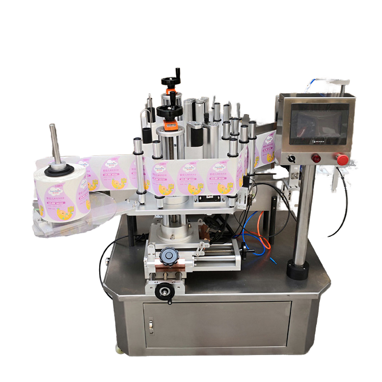 Automatic Double-Sided Laundry Detergent Labeling Machine Semi-Automatic Square