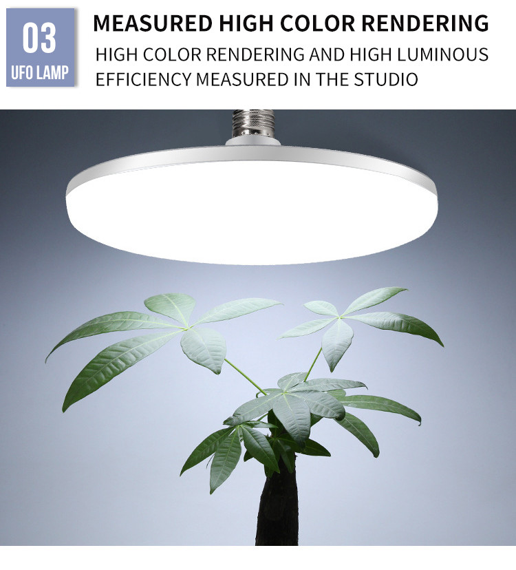 Stall 40W LED UFO Light Bulb 5630 Chip With 100 Lamp Beads Energy Saving