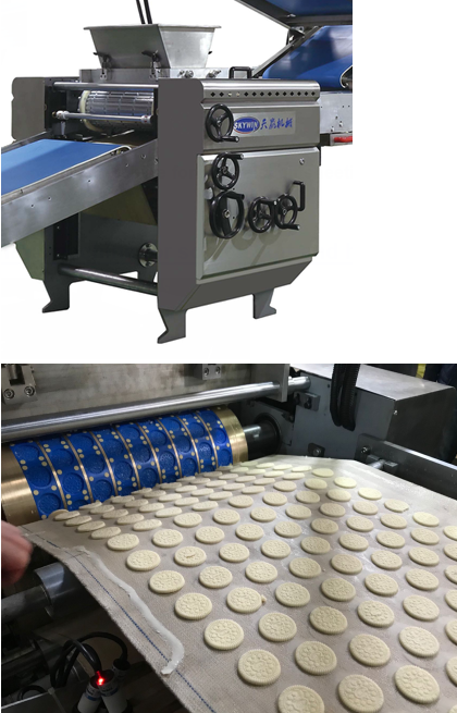 Siemens Touch Screen Small Scale Complete 400mm Biscuit Making Plant