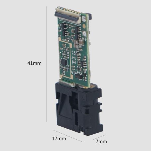 10m USART Industrial Laser Distance Sensor Circuit Accuracy 635nm Wavelength