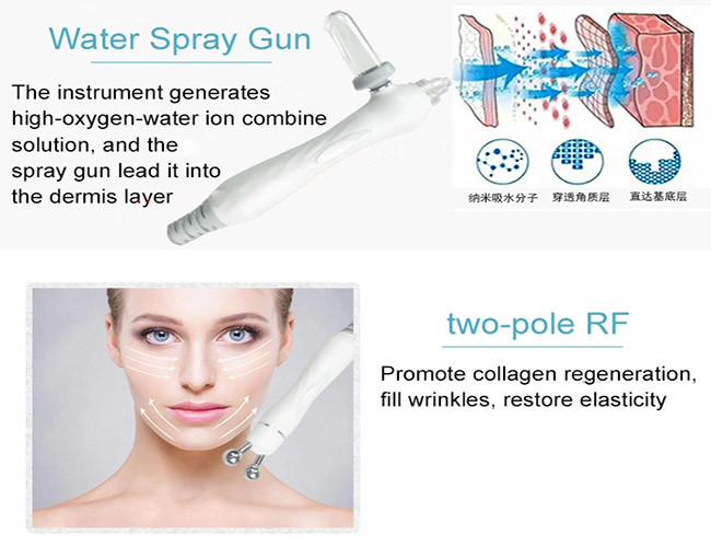 Multifunctional Microdermabrasion H2 O2 Hydro Facial Machines