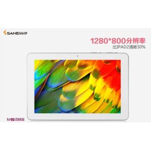 Sanei N10 tablet pc quad core 10.1" IPS 1GB DDR3 16GB dual camera Wifi Bluetooth