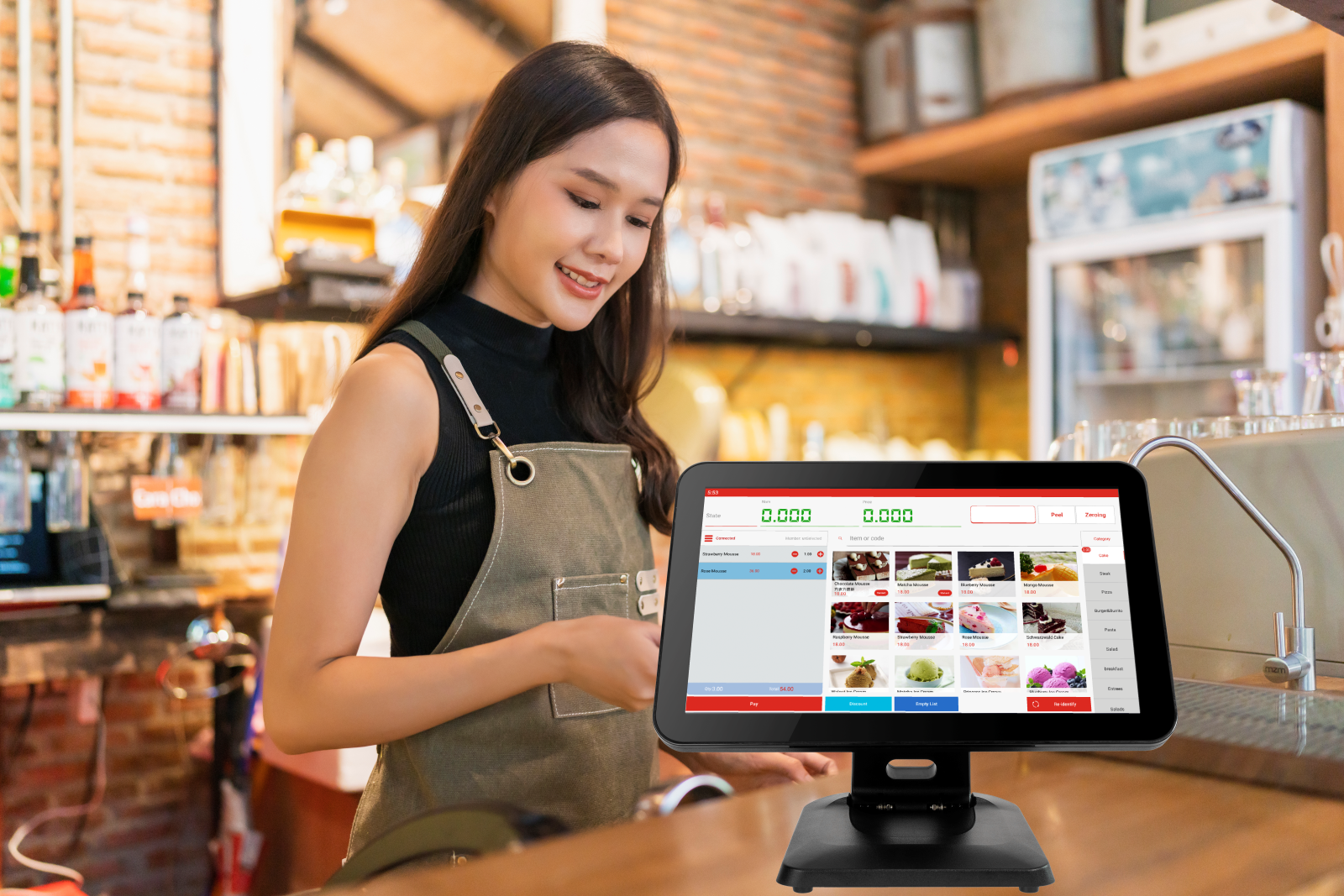 Customer Display Checkout Counter for Retail Shop Store Restaurant Bakery Supermarket