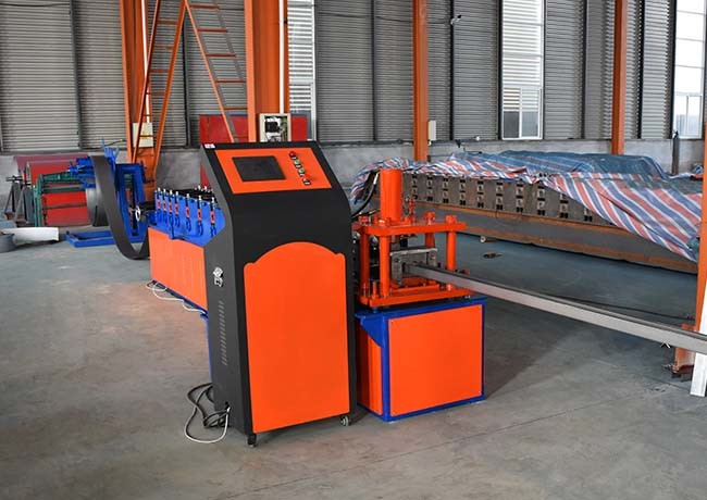 Furring Gypsum Channel Roll Forming Machine , Light Steel Keel Roll Forming Machine Durable