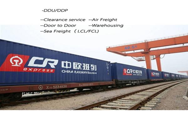 FBA Amazon Rail Freight Transport From China To Europe London France Italy