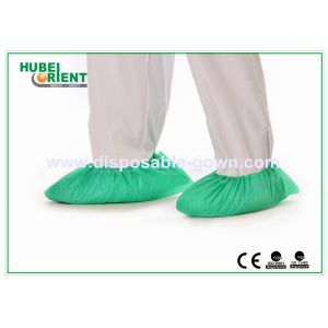 Factory Use Waterproof Free Size Colorful Disposable Use Plastic CPE Shoe Cover Disposable