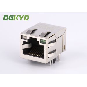 Tab Up 100Mb RJ45 With Integrated Magnetics Modular Jack For Ethernet Devices