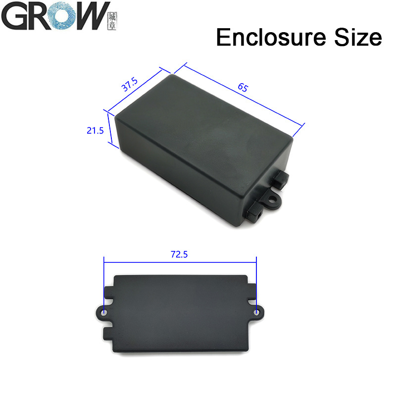 Ks220-S+R558-S DC12V Fingerprint Control Board 2 Relays Admin/User Funtion Self-Locking/Jog/Ignition Mode