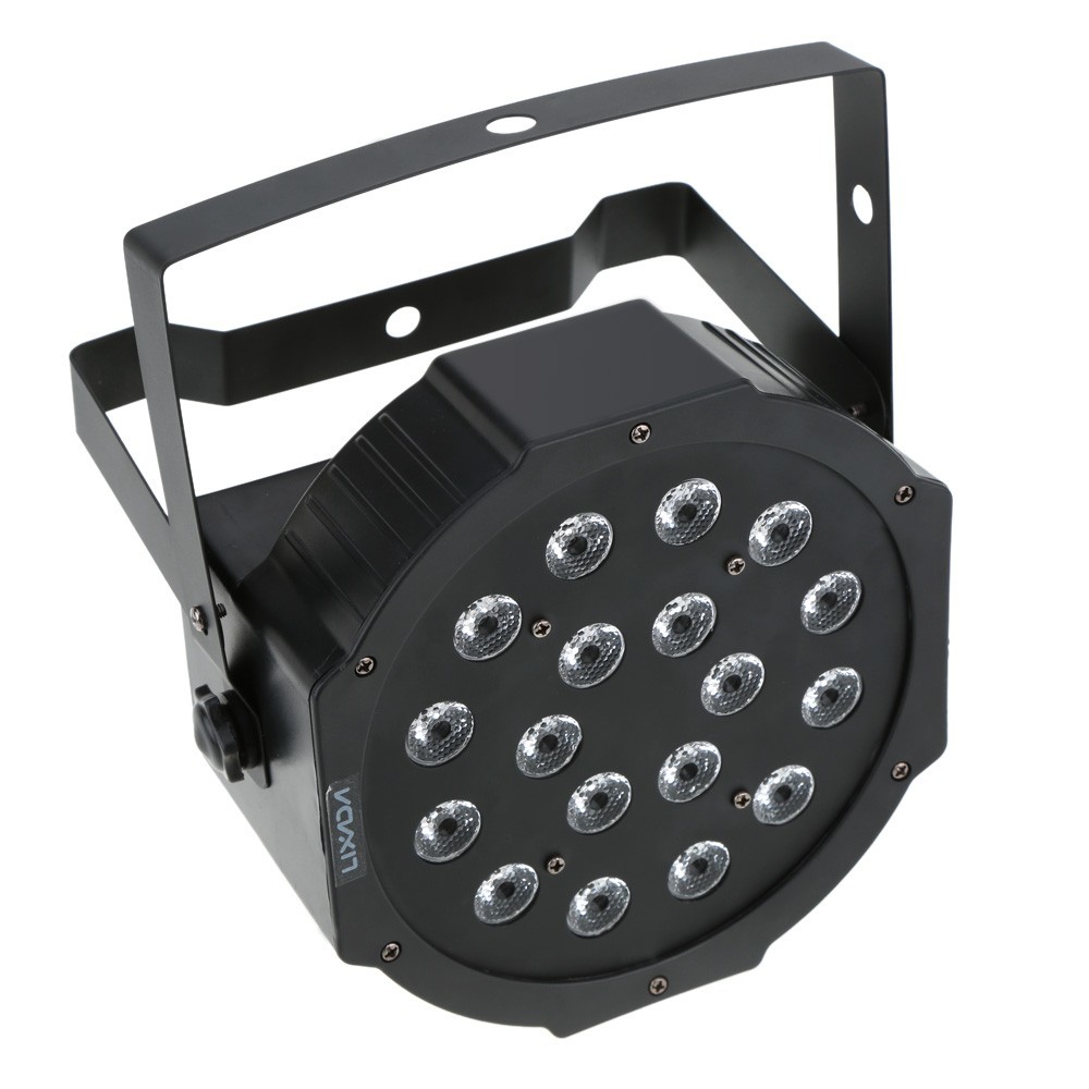 High quality CE China 18x3W Mini LED RGB Stage Par Light with Sound Control