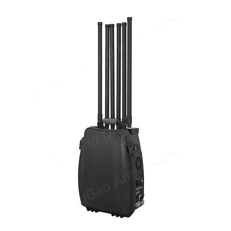 Professional Grade Anti Drone Jammer Backpack Drone Defense Equipment for Law Enforcement