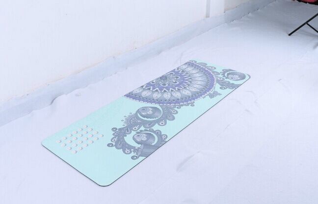 Ningbo Virson high quality eco friendly PU TPE custom screen printing exercies yoga mat
