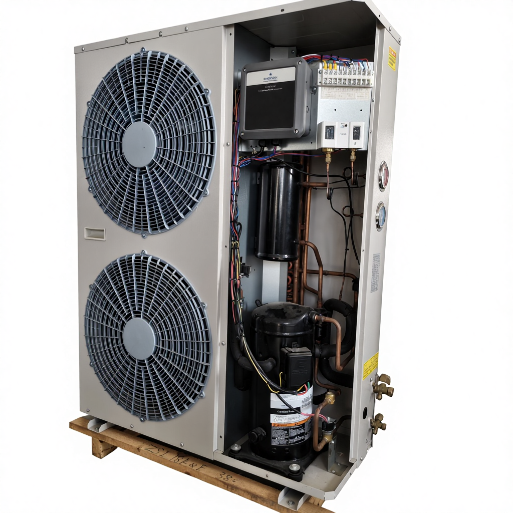 Emerson Scroll Compressor Cold Storage Room Refrigerating Machine 2HP-15HP Cooling Capacity -20C 8C Temperature Range R-404A