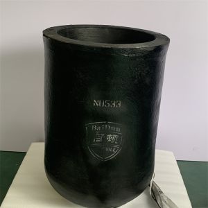 Oxidation Resistant Silicon Carbide Crucible High Density Graphite Crucible For