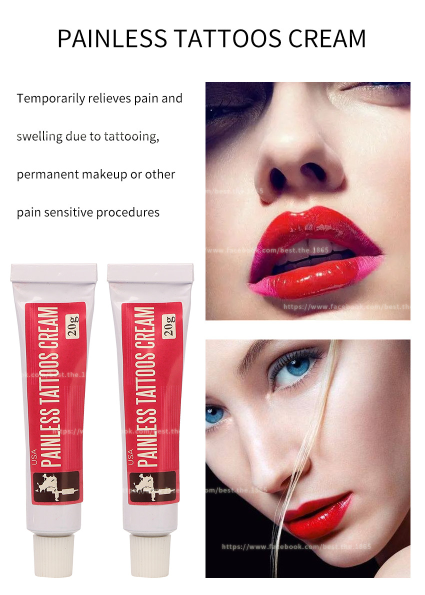 Permanent Makeup Tattoo Numbing Anesthetic Cream tktx dr numb Pain Relieving