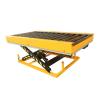 Buy cheap 24 X 36 Manual Small Stationary Lift Table 1000kg 2200lbs Power Roller Rubber from wholesalers