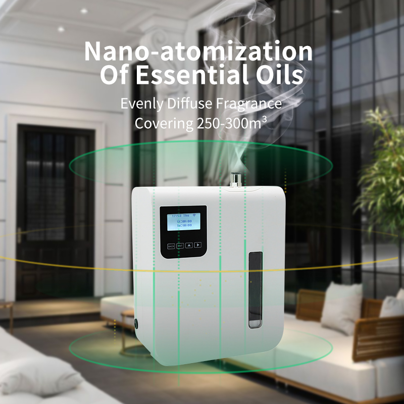 WIFI Aromatherapy Diffuser 300ML Electric Aromatic Fragrance Diffuser For Home Distillation Devices Scent Diffuser