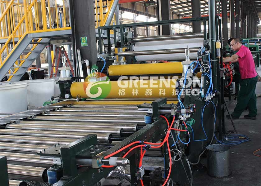 Small Gypsum Board Laminating Machine Gypsum Board Pvc Laminating Machine