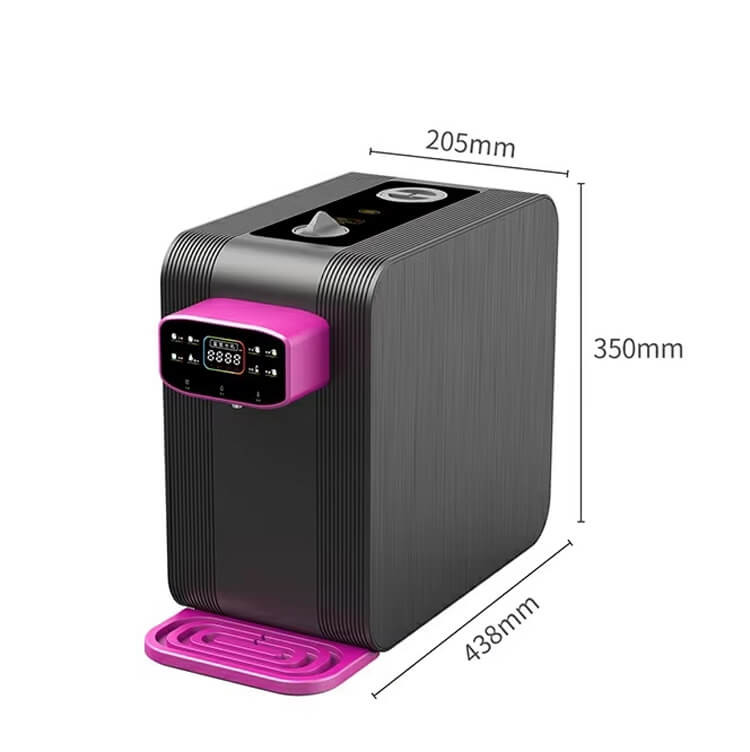 AC110/220V Hydrogen Water Machine Dispenser 4000ppb With Hot Water Filling Systems