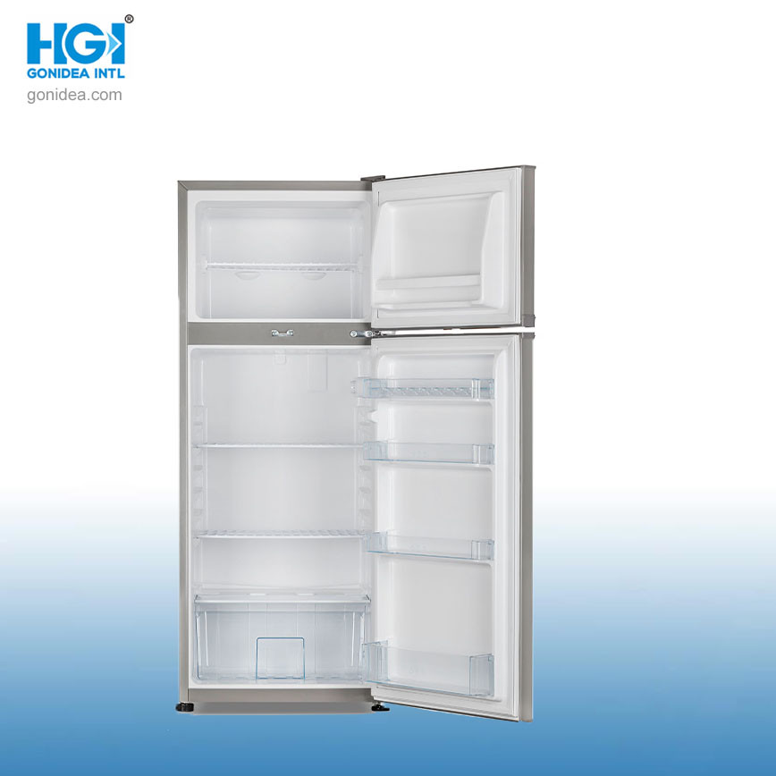 Double Door Tmf Top Freezer Upright Cooler Refrigerator Bcd-250CZ