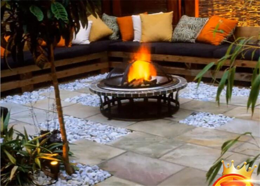 Factory price home decoration real flame LPG NPG propane outdoor gas fireplace fire pit bowls
