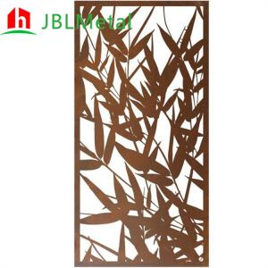 China Patio Decoration Metal Cladding Systems Corten Steel Screens Wall Panels on sale