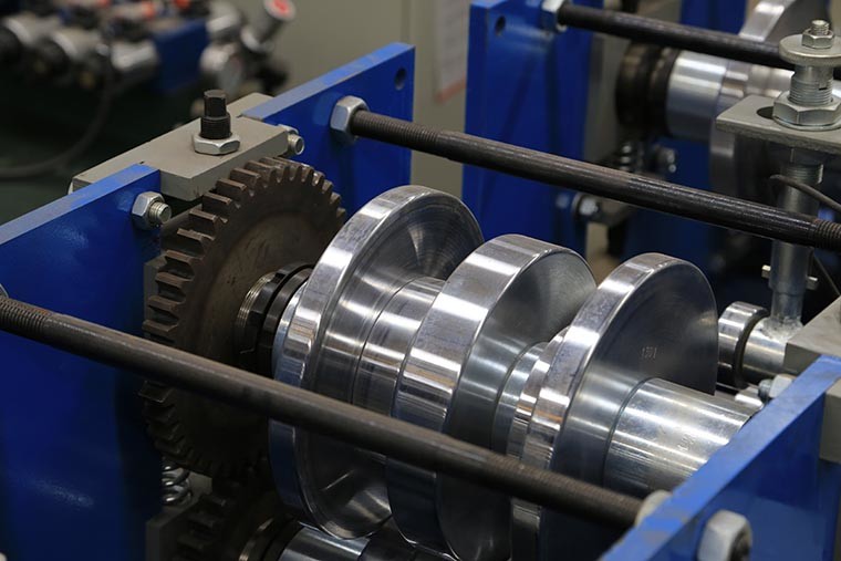 PLC Control Thickness 2.5mm C Purlin Forming Machine